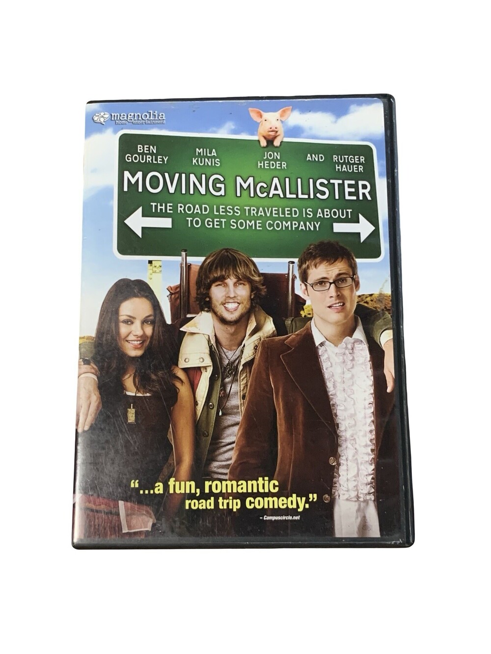 Moving McAllister DVD 2007 Widescreen Comedy Romance Mila Kunis Jon Heder